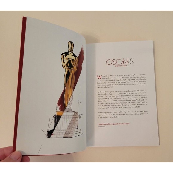 92nd ACADEMY AWARDS PROGRAM 2020 OSCARS Parasite J.Phoenix Brad Pitt Pacino Dern - Picture 4 of 11